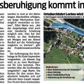 Entschleunigung einer Umfahrungsstraße