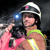 Lokal. Feuerwehr rettete Hunde bei Wohnhausbrand in Hohenweiler