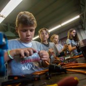Werkbank statt Schulbank