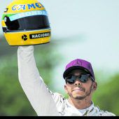 Hamilton mit Senna gleichauf