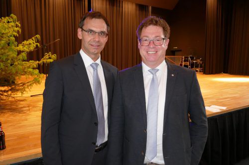 Landeshauptmann Wallner gratulierte Duelli persönlich. San