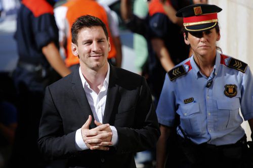 Lionel Messi lässt die Fans in Messis Universum eintauchen. ap