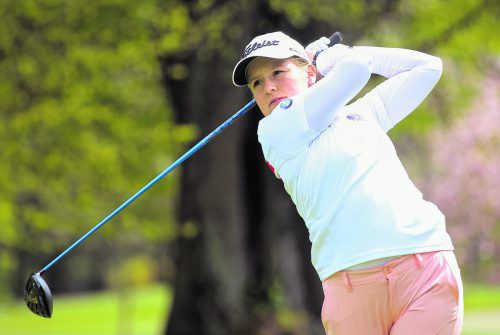 Meisterin ihres Fachs: Golferin Janika Rüttimann bescherte sich mit nationalen Ehren. gepa
