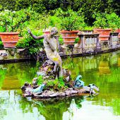 Ein Garten mit mediterranem Flair