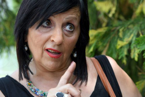 Pilar Abel Martínez behauptet, die Tochter des spanischen Malers Salvador Dalí zu sein, der 1989 verstorben ist. Foto: AFP