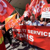 Aufmarsch gegen Macron