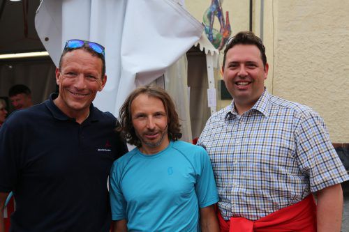 Raimund Köhler, Daniel Fritz und Manuel Bitschnau.  Montafon Tourismus