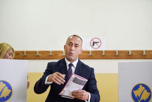 Ramush Haradinaj könnte neuer Ministerpräsident werden. afp