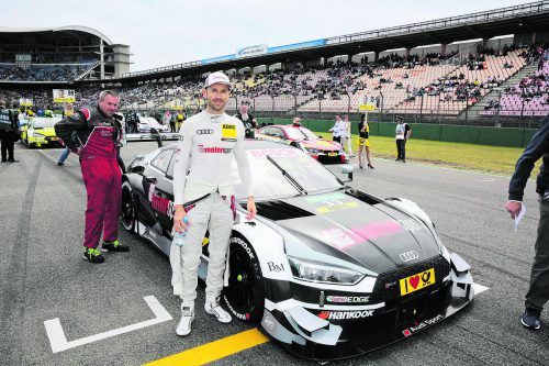 René Rast startete heuer in der DTM-Meisterschaft schon drei Mal aus der ersten Startreihe.  Foto: Noger