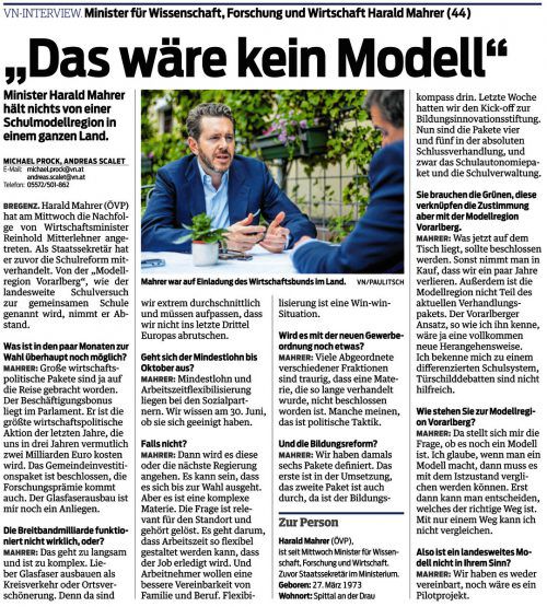 VN-Bericht vom 19. Mai 2017.