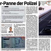 Untersuchungen nach der Blitzer-Panne