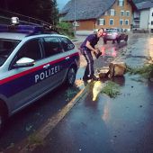 Gewitterstürme gönnten Feuerwehren keine Pause