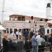 Prominente Gästerunde genoss Schiffsausfahrt