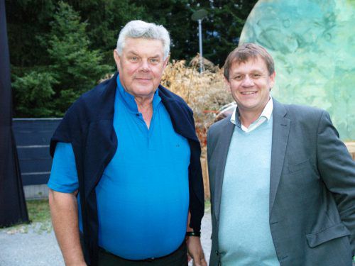 Bgm. Mandy Katzenmayer und Kulturstadtrat Christoph Thoma.