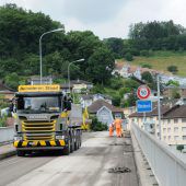 Grenzbrücke Gaißau bis zum  21. Juli gesperrt
