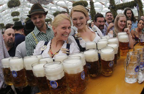 Das 184. Oktoberfest dauert bis zum 3. Oktober. AP