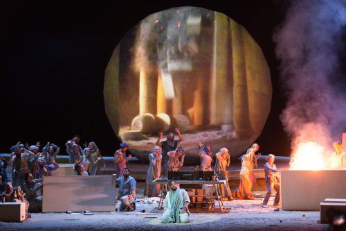 Die Premiere der Oper „Moses in Ägypten“ findet am 20. Juli im Rahmen der Bregenzer Festspiele statt. Foto: BeatE Rhomberg