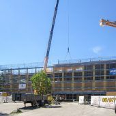 33 Meter Spannweite für Harder Sporthalle