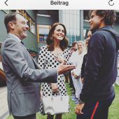 Thiems Date mit Herzogin Kate