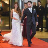 Lionel Messi gab seiner Antonela den „Kuss der Küsse“