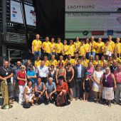 Übersaxner Jugendmusik bei Festspieleröffnung