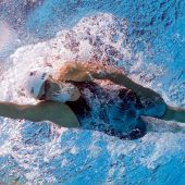 Katie Ledecki als weiblicher Phelps