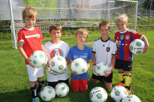 Fußball-Nachwuchs-Camp Ende Juli in Lochau. Foto: bms