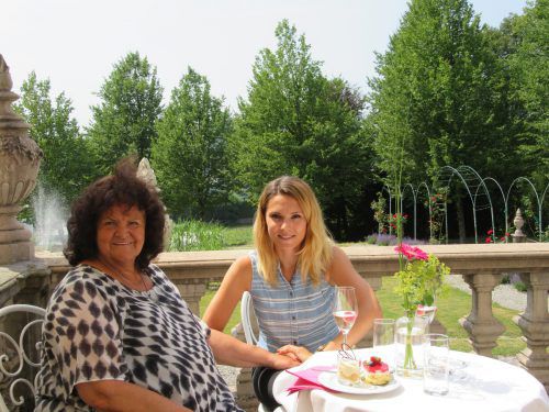 Gerda und Celesta Smodics genossen die Marienberg-Rezepte.