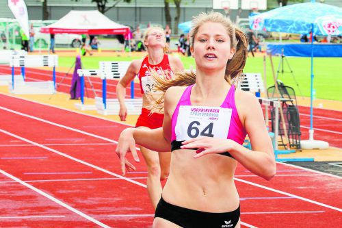 Höhere Weihen für Sprinterin Bettina Rinderer. Foto: Pichler