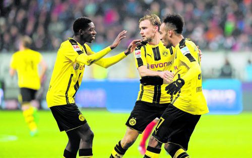 Jetzt mitspielen und die BVB-Stars in Altach hautnah erleben! Foto: Borussia Dortmund GmbH & Co. KGaA