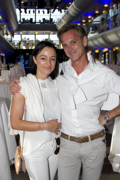 Katrin Gisinger und André Le Duigou.