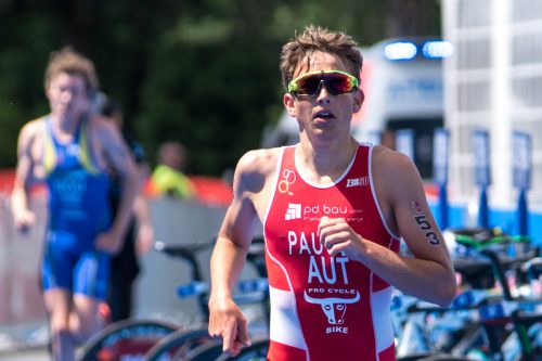 Leon Pauger schaffte als Vierter in Tabor seine beste Platzierung bei einem Junioren-Europacup. Aufs Podest fehlten sieben Sekunden. verband