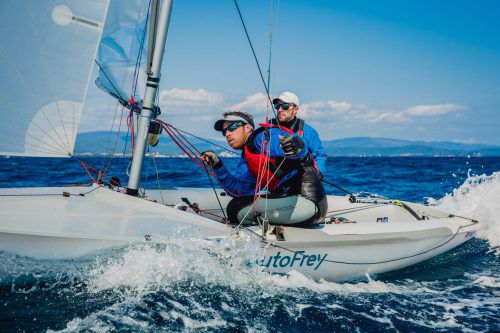 Lukas Mähr und David Bargehr sind bereit für die 470er-WM vor Thessaloniki, die am Montag beginnt. pichler