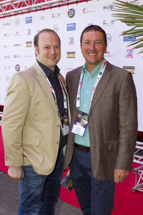 Marc Isele (l.) und Hubert Häusler vom Casino Bregenz.
