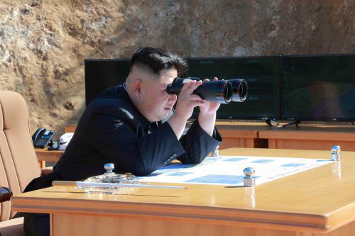 Nordkoreanischen Angaben zufolge hat Machthaber Kim Jong-un den Test persönlich angeleitet. reuters