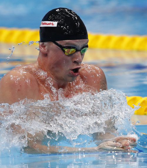 Pulverisierte seinen alten Weltrekord: Adam Peaty. Foto: reuters