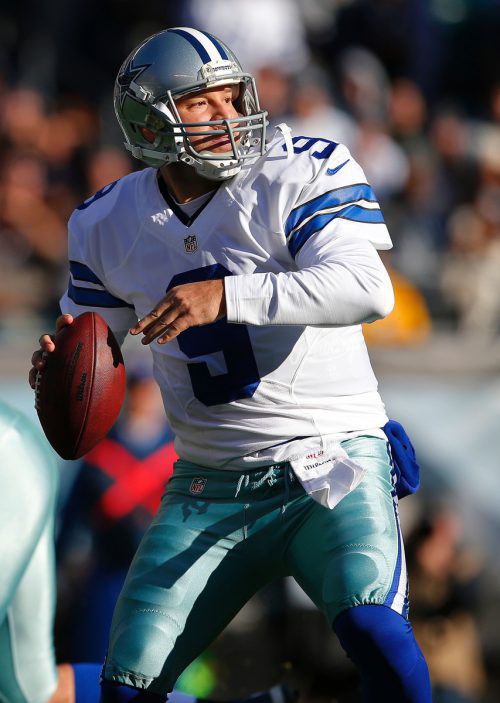 Quarterback-Legende Tony Romo von den Dallas Cowboys. Foto: AFP