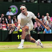 Roger Federer regiert in seinem Reich