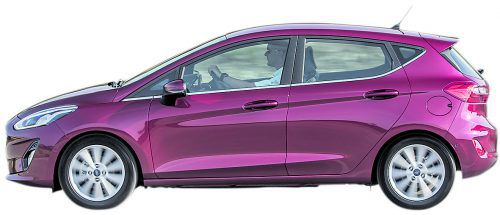 Sieben Zentimeter länger als der Vorgänger: Ford bringt die achte Generation des Fiesta auf die Straßen.  Foto: Werk