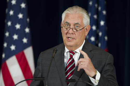 Tillerson sprach von einer Eskalation der Bedrohung.  Foto: AP