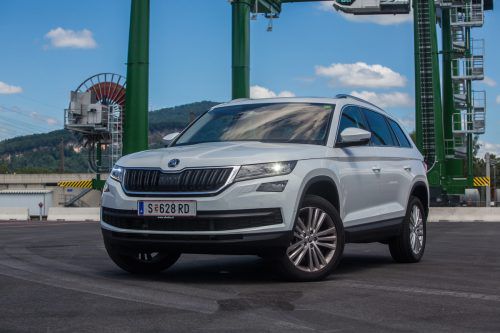 Trotz üppiger Abmessungen wirkt der Skoda Kodiaq nicht protzig. Das schuldet er seinen feinen Proportionen. Fotos: VN/Steurer