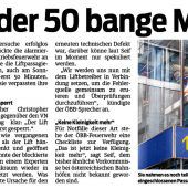 Eingesperrt im Bahnhofslift: Anwalt klagt die Bundesbahnen