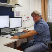 Werner Pichler am Tatort