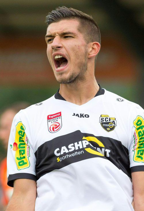 Altach-Stürmer Adrian Grbic wird ins U-21-Team einberufen.  gepa