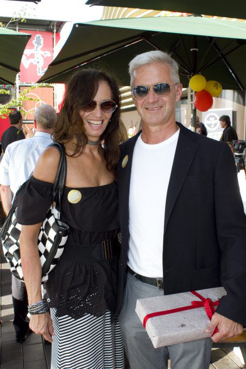 Annette und Andrew Nussbaumer (Palast Hohenems).