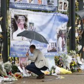 Briten erinnern mit Blumen an Lady Di