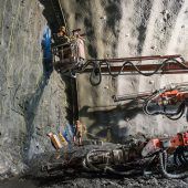 Halbzeit beim Tunnel auf Weltrekord-Niveau