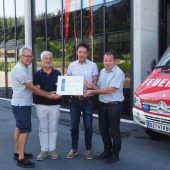 Biogas erwärmt Feuerwehrhaus in Thüringen
