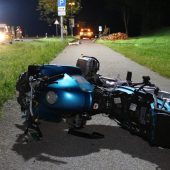 Vier Tote bei Motorradunfall