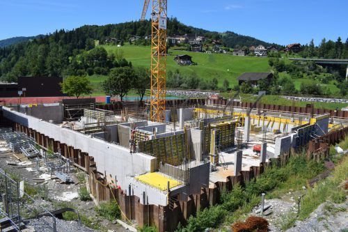 Die neue Schule in Egg wird über vier Lernlandschaften, sogenannte Cluster, verfügen. Foto: me
